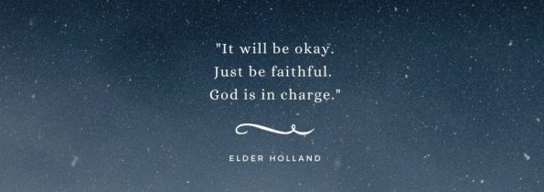 It Will Be Okay. God is in Charge - ProsaicLife.com
